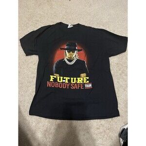 Future 2017 Nobody Safe Tour T Shirt Size Large Black